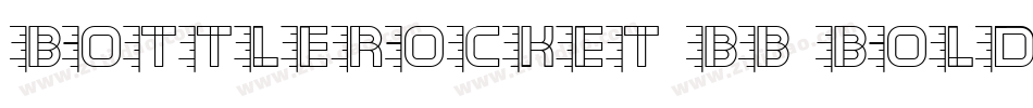 BottleRocket BB Bold字体转换
